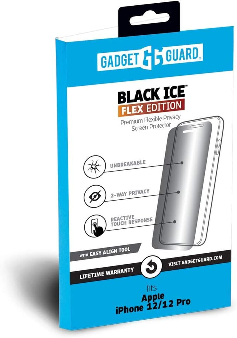 Iphone 12 Mini Shatterproof Privacy Screen Protector - Matte Tempered Glass, 9H Hardness, High Clarity, 5.4 Inches