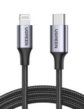 6FT MFi Certified USB C to Lightning Cable - Fast Charging for iPhone 14/13/12/11/X Series, iPad & AirPods Pro